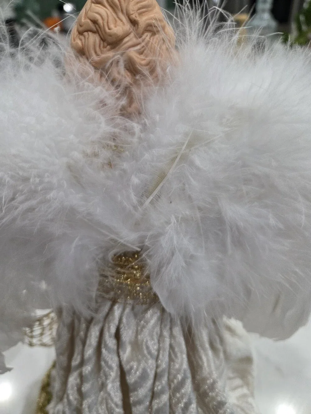 Angel Tree Topper Shelf Decor Mantel Christmas